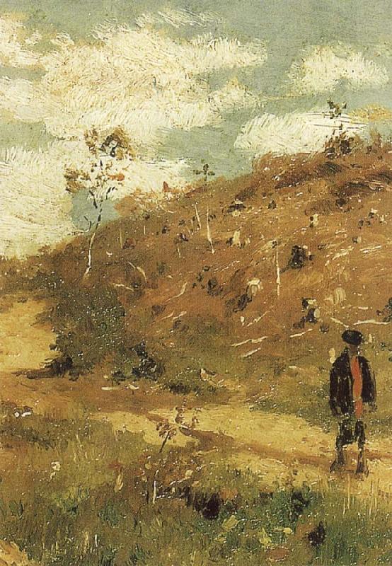 Valentin Serov Summer Landscape in Kurks Province